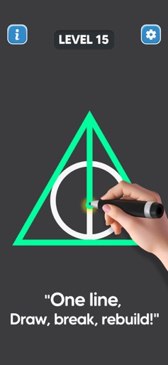 Line Drawing: No Lift Puzzle screenshot 6