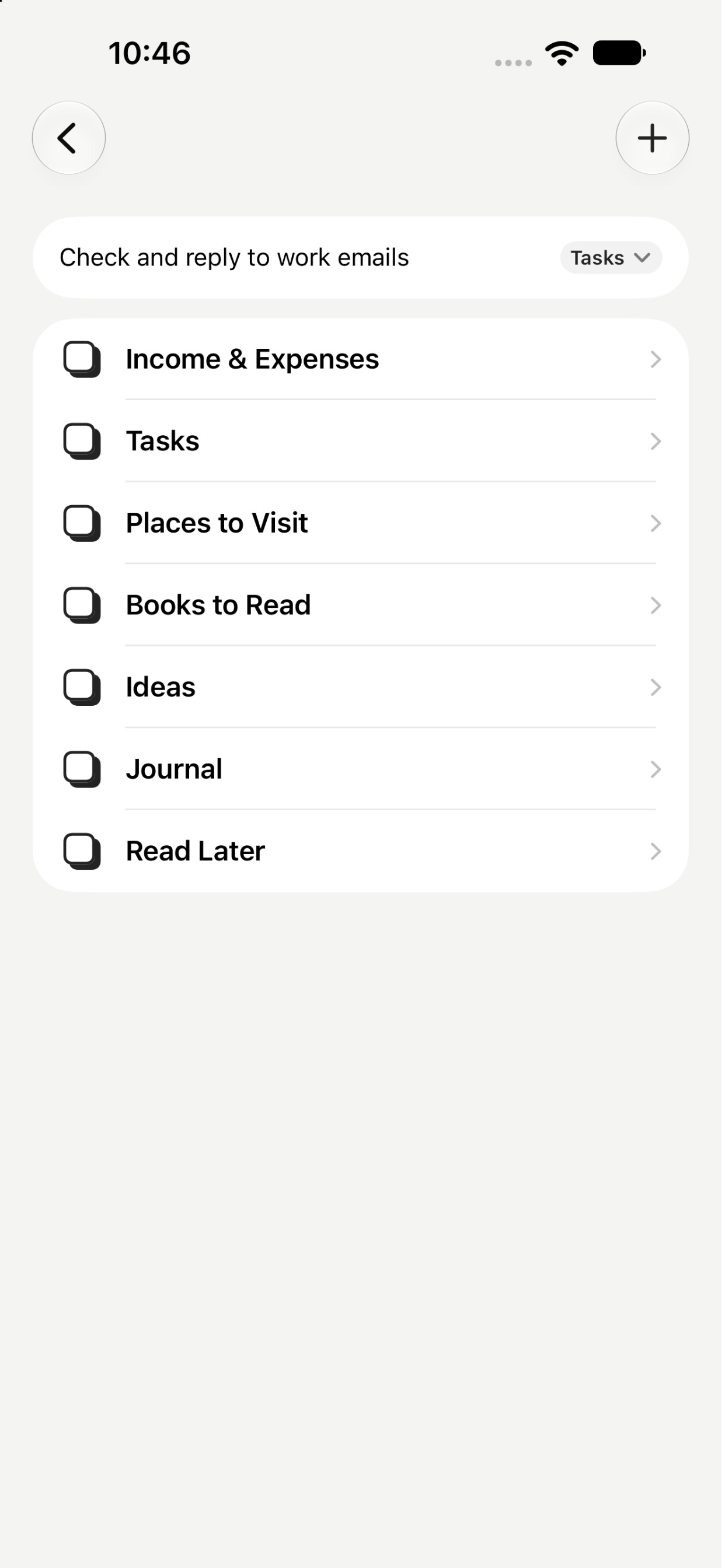 Screenshot 3 of Nonote - Nothing Note