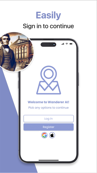 Wanderer AI Travel Guide Screenshot