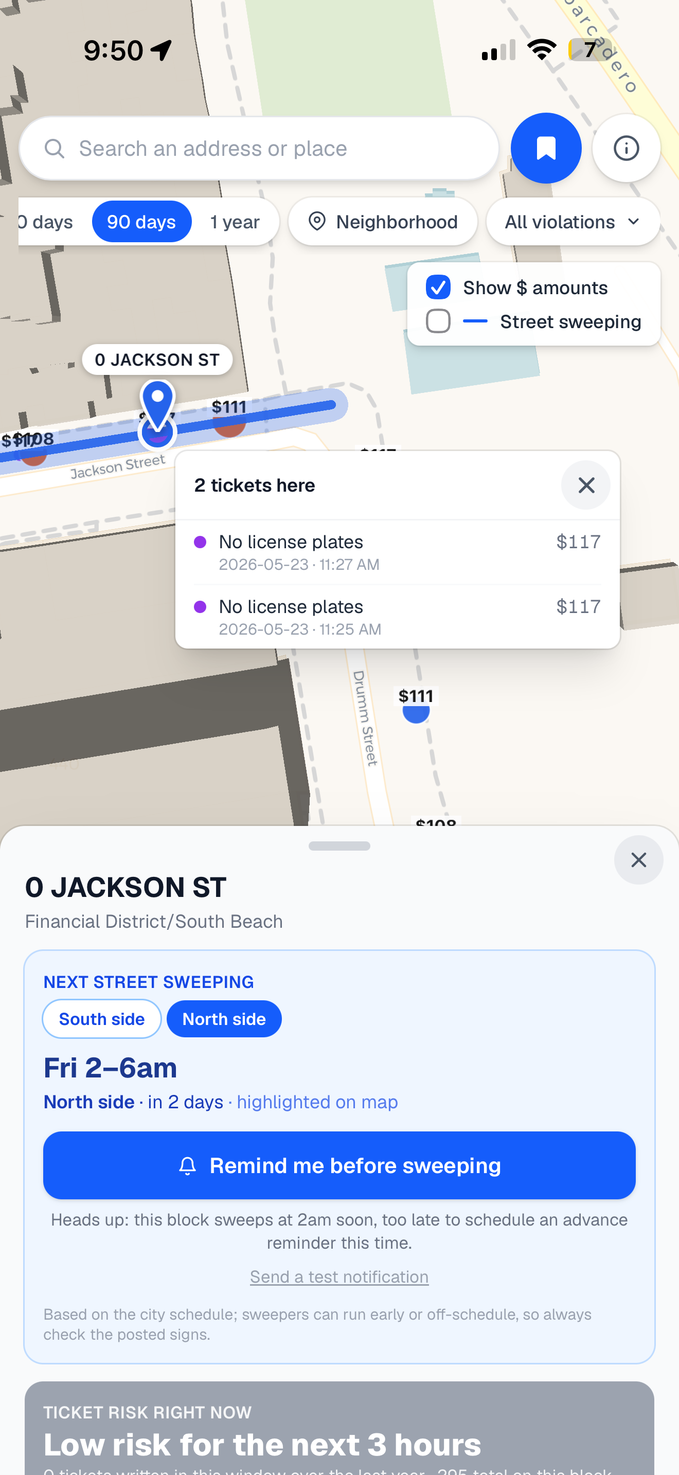 SF Parking Ticket Map