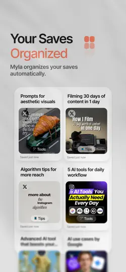 Myla - Chat With Social Posts iPhone Ekran Görüntüsü 4