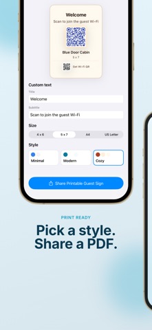 Wi-Fi QR: Code Maker Screenshot 2 of 5