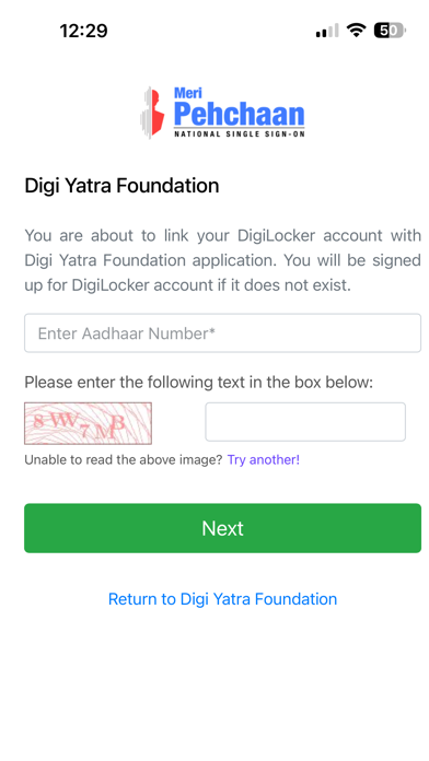 Digi Yatra Screenshot 2 - AppWisp.com