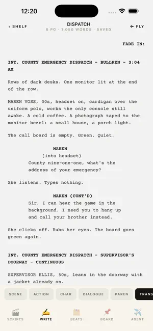 Script Pilot: Screenwriting screenshot 2