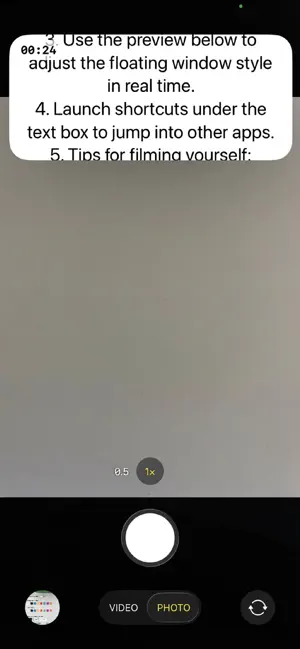 FloatPrompt-Teleprompter screenshot 2
