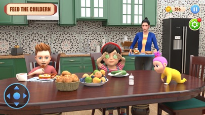 Single Mother Baby Care Games Screenshot