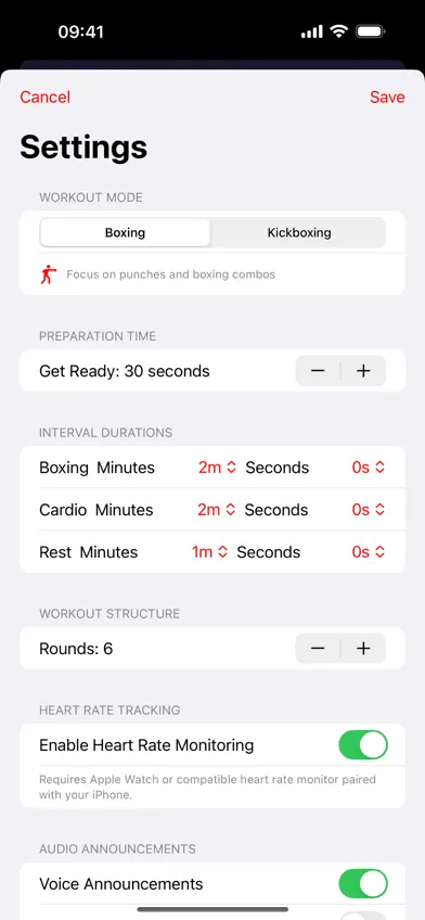 Boxing Trainer screenshot 5