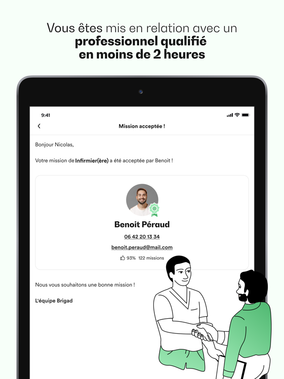 Screenshot #6 pour Brigad Santé - Business