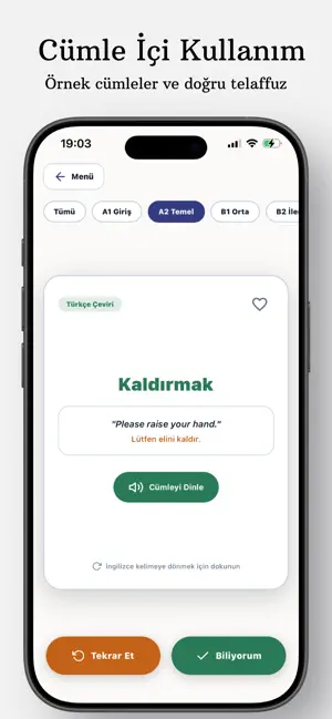 Kartla: İngilizce Kelimeler screenshot 2