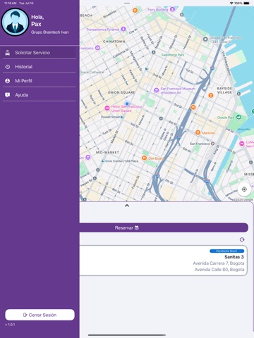 911 Go Pasajero iPad screenshot