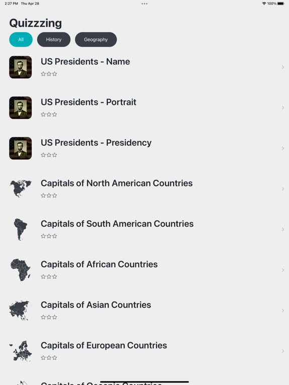 Screenshot #4 pour Quizzzing: Trivia & Quiz Games