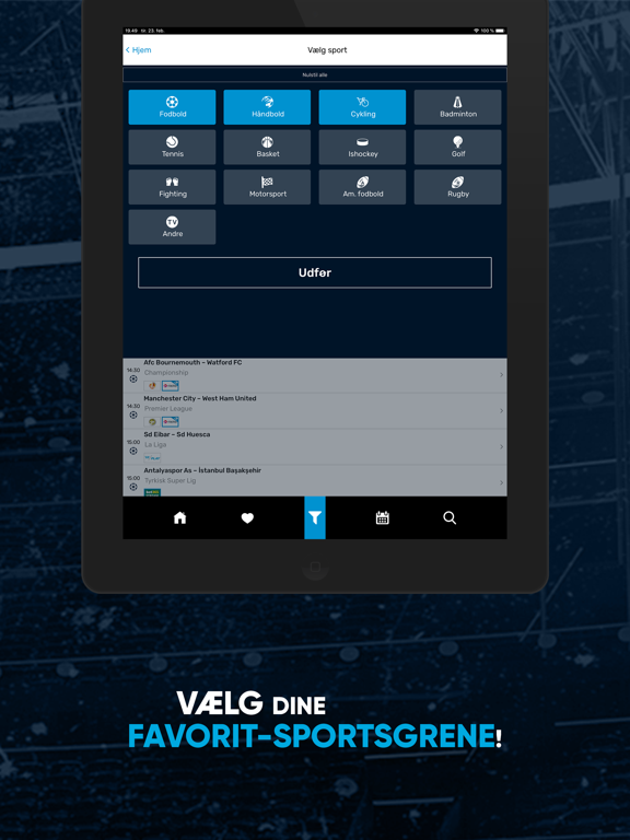Screenshot #4 pour TVsporten.dk - Sport i TV