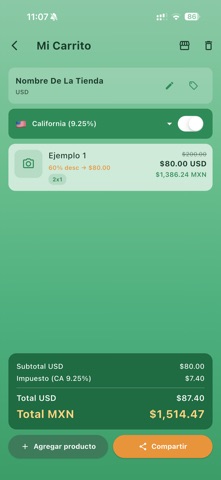 XChange Price screenshot