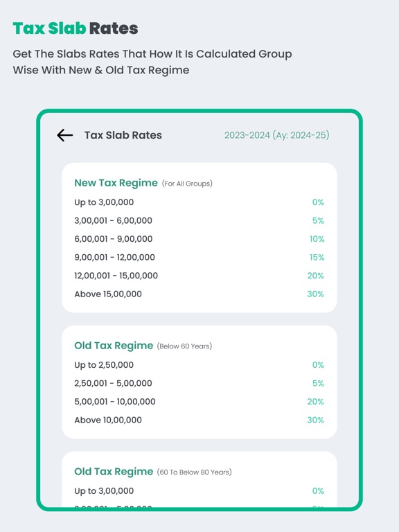 Income Tax Calculator - Indiaのおすすめ画像3