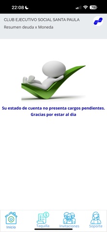 Club Santa Paula. iPhone screenshot