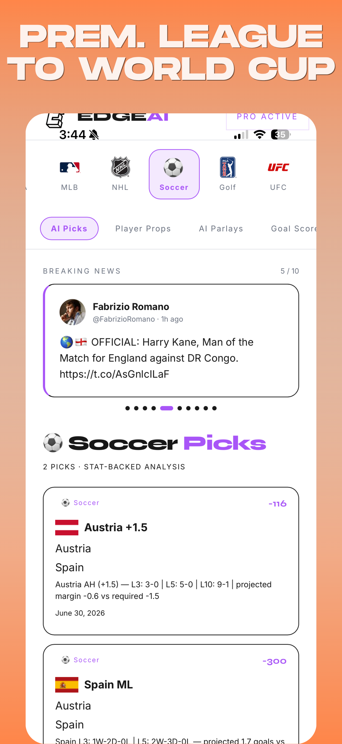 Edge AI - Sports Intelligence screenshot 6