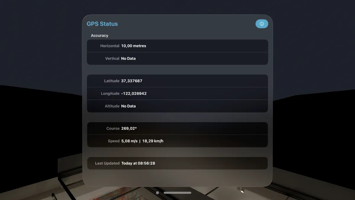 GPS Status ∞ Coordinates screenshot 1