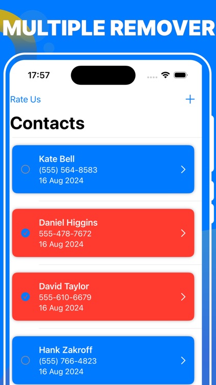Delete Contacts.