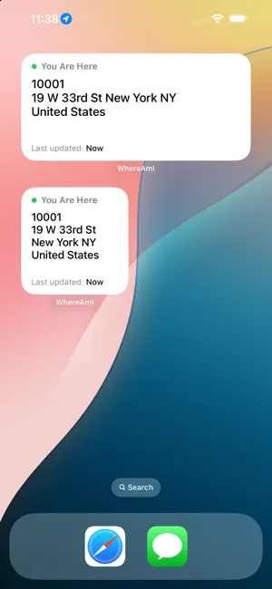 WhereAmI – Address at a Glance screenshot 3
