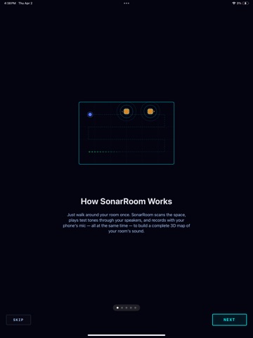 SonarRoom Audio Analysis Tool iPad screenshot 7