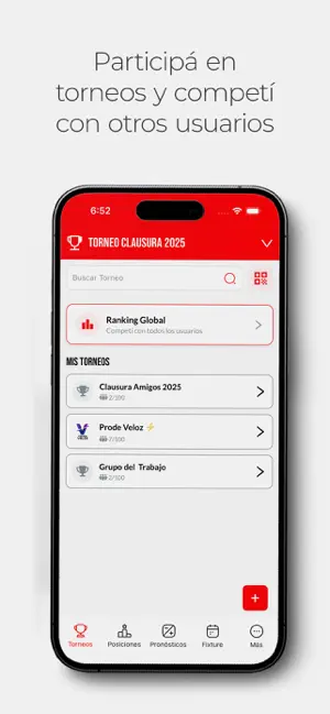 Prode Master Mundialista iPhone screenshot 1