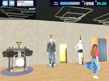 Clothing Store Simulator - 3D iPad screenshot