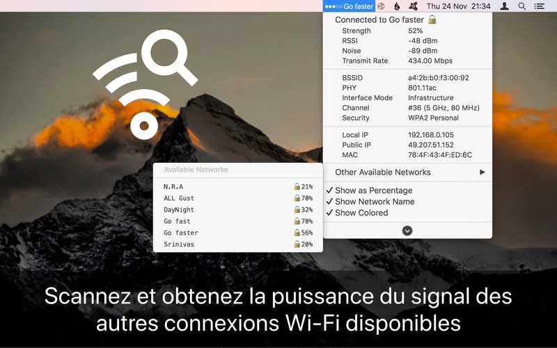Screenshot #3 pour WiFi Signal Strength: Wifiry