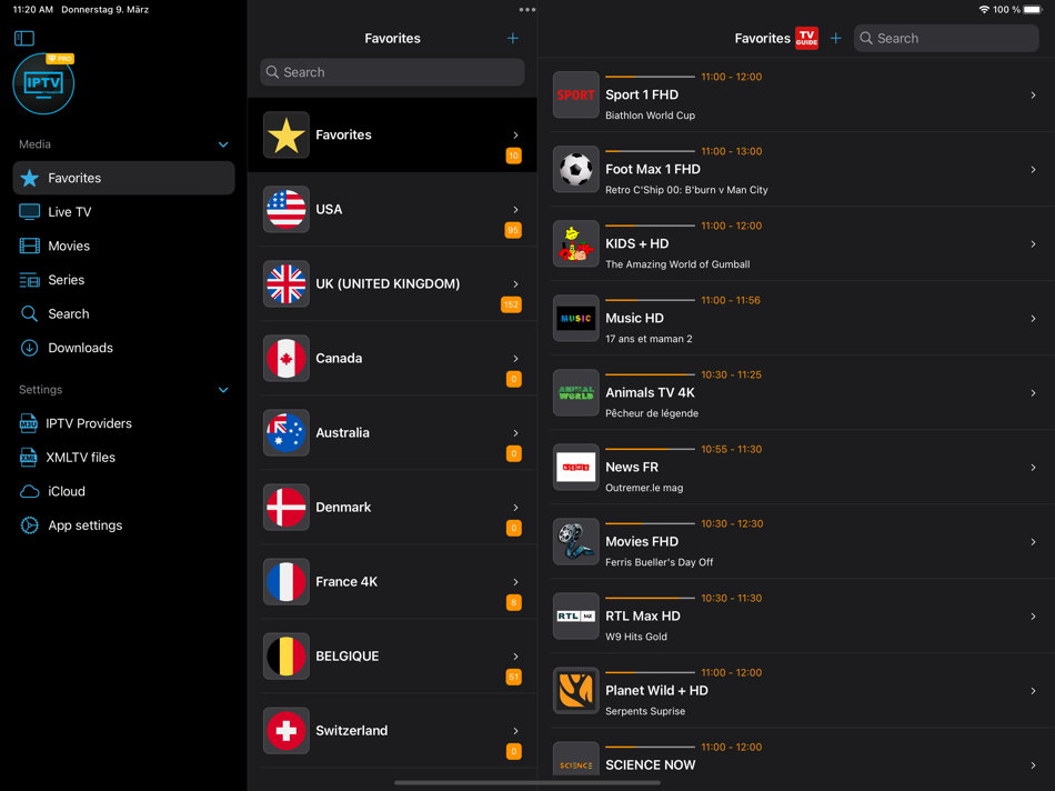 #1. IPTV Streamer Pro: M3U Player (iOS) 由: HOLD-APPS - FZCO