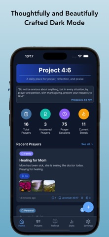 Project 4:6 - Prayer Tracker screenshot
