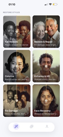 Fotica: Restore Old Photos iPhone screenshot