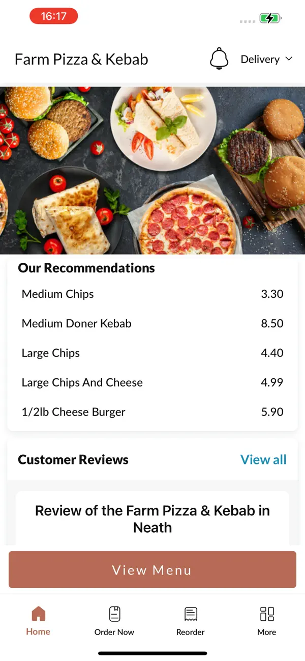 Screenshot #2 pour Farm Pizza & Kebab.