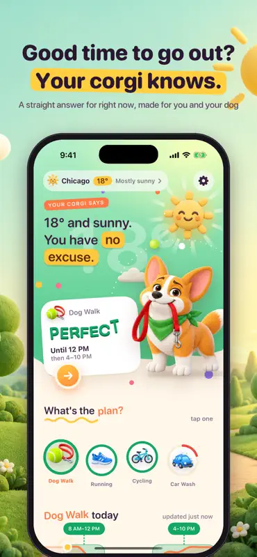 Dog Weather: Walks & Widgets screenshot 3 of 5