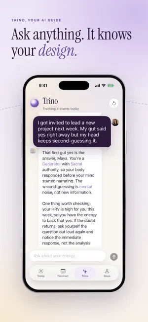 Human Design Chart: Trino screenshot 3
