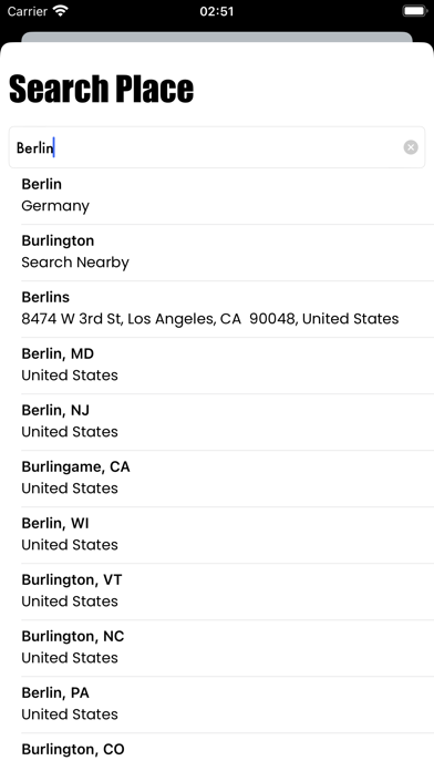 Screenshot #2 pour BestWayWeather