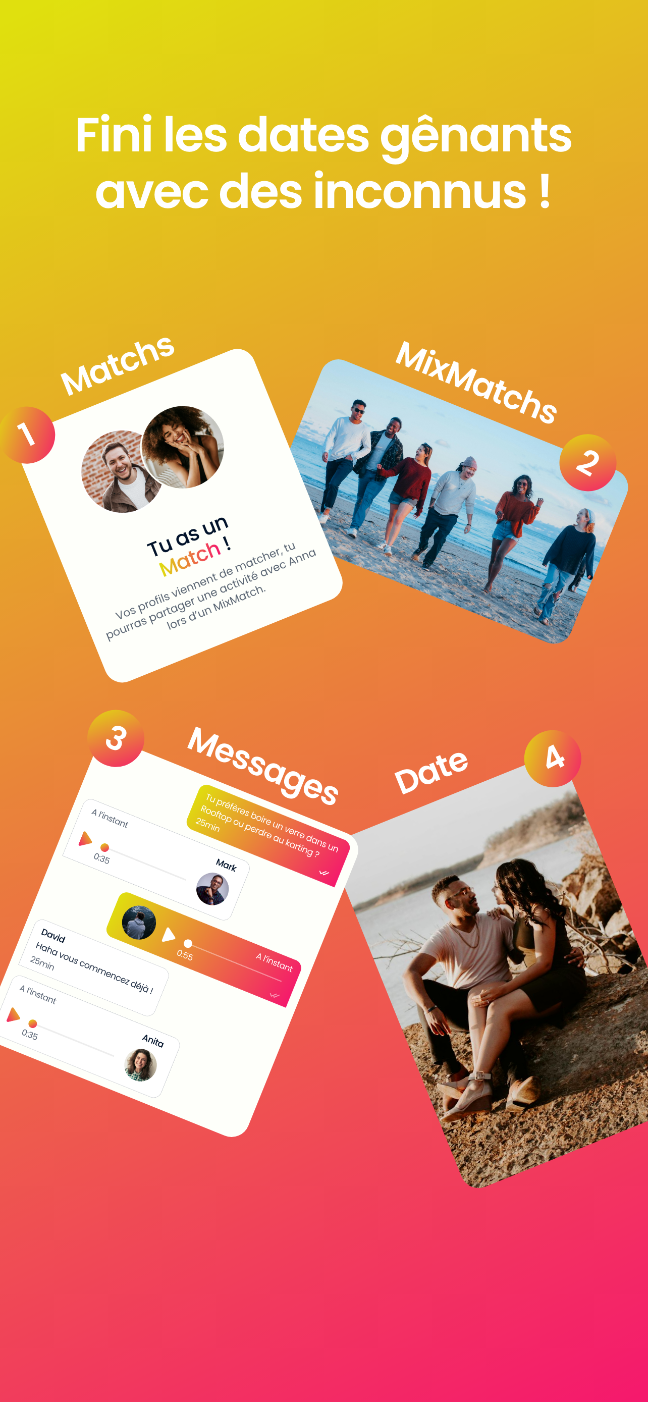 MixMatch : Rencontre en groupe