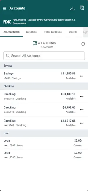 ChoiceOne Treasury Management screenshot 3