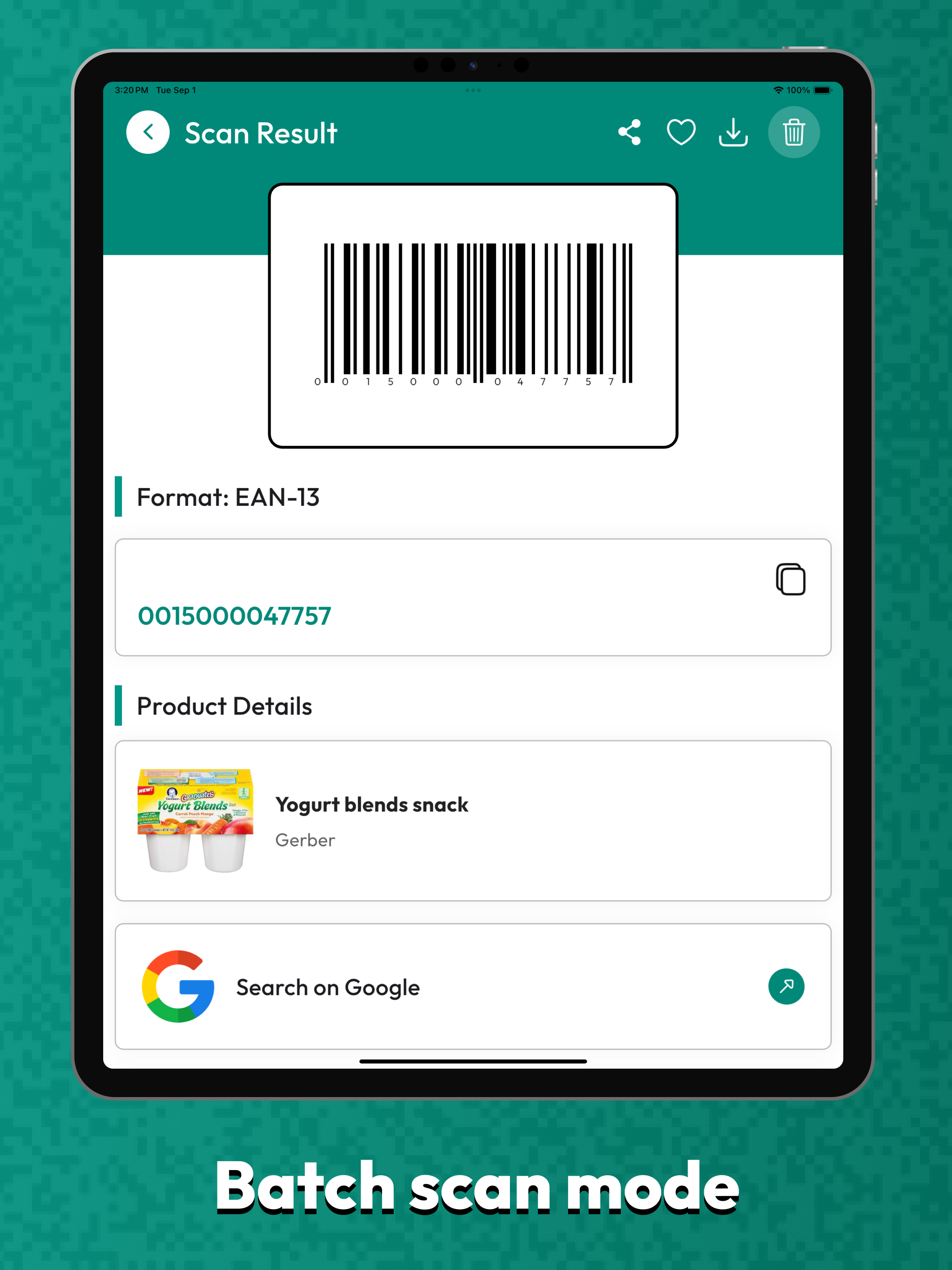 QR Code & Barcode Scanner Pro* screenshot 10