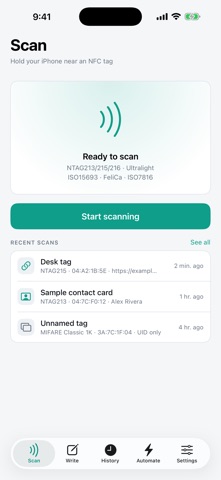 NFC Kit - Read Write Tags Screenshot 1 of 10