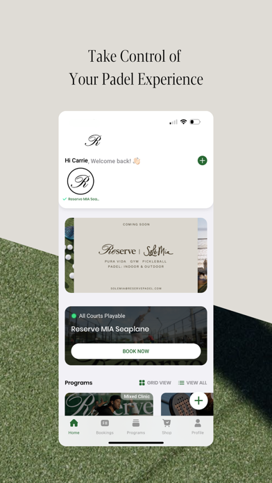 Reserve Padel | USA Screenshot