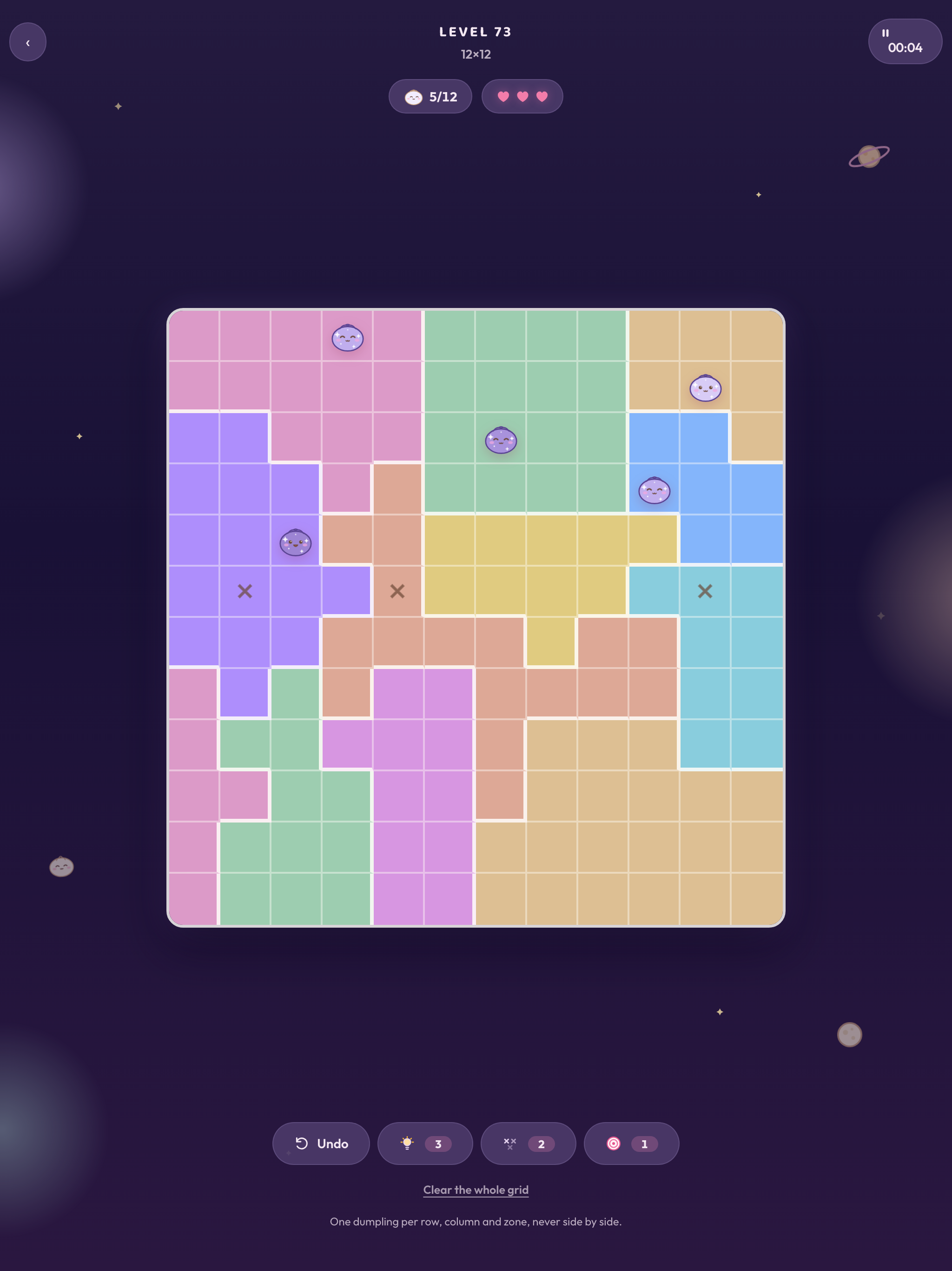 Dumpling Galaxy:  Logic Puzzle screenshot 9
