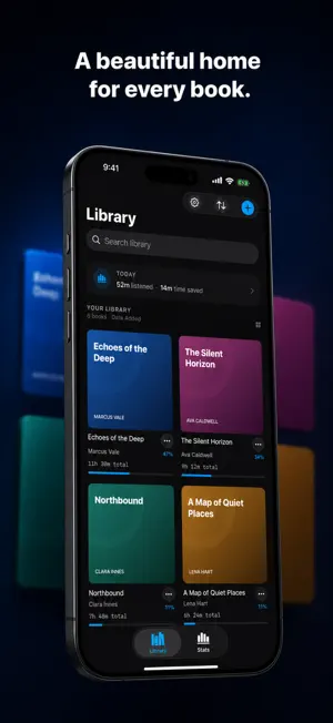 Sine: Audiobook Player MP3/M4B screenshot 2
