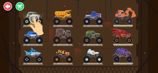 Monster Truck Games for kids iPhone screenshot