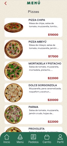 Pizza Color App iPhone screenshot 2