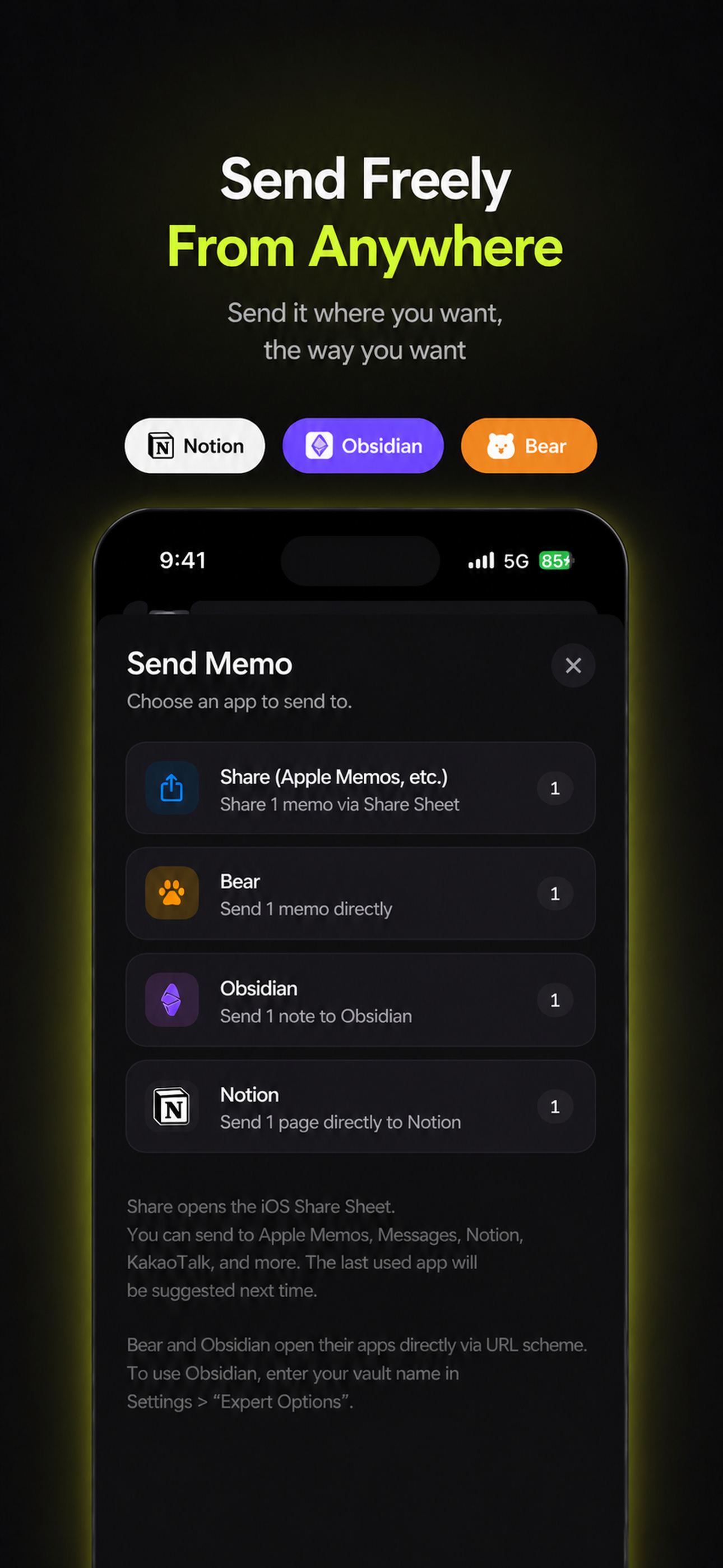 Talk Memo: Capture Ideas