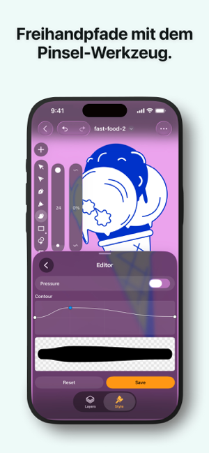‎Grafik Design・Linearity Curve Screenshot