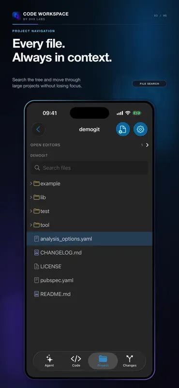 Code Workspace - IA Agent screenshot 3 of 6