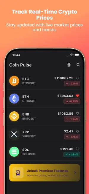 CoinPulse: Tracker screenshot 1