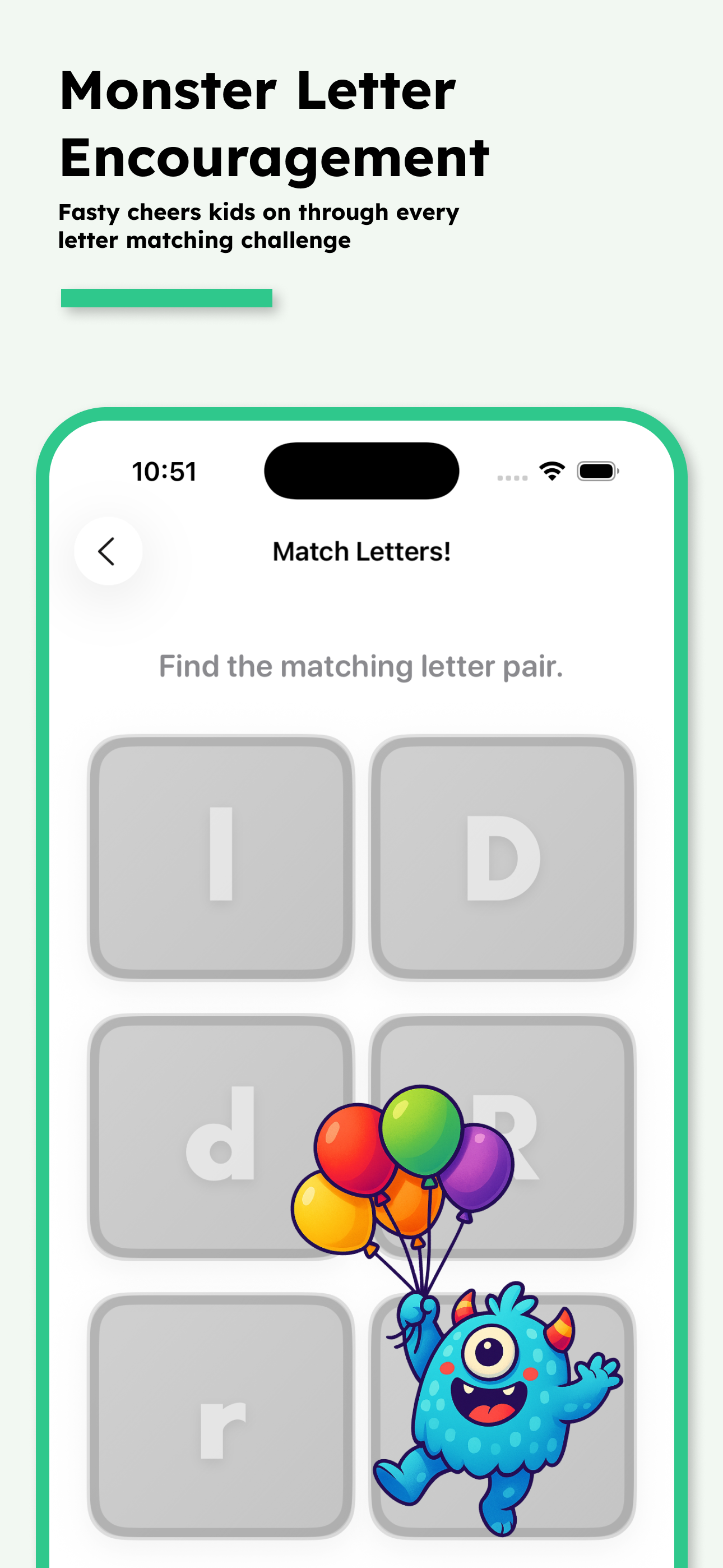 Fasty Letters: Kids ABC Game