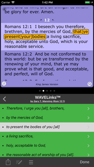 Spectrum Bible Screenshot