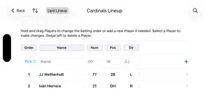 ScoreKeep - Baseball Scoring screenshot 3